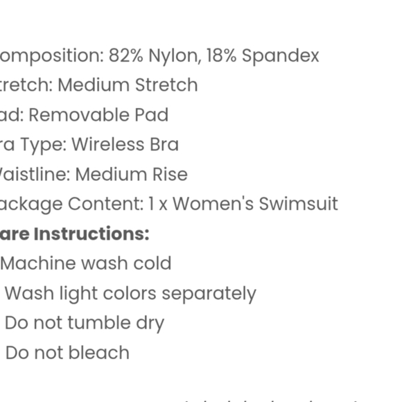 Striped Red and White  Waist Tye Patchwork Women's Swim Top - Picture 2 of 2